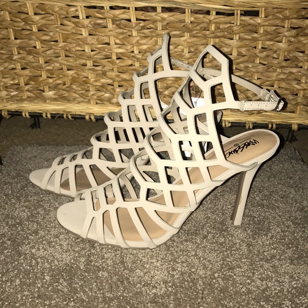 Strappy heels